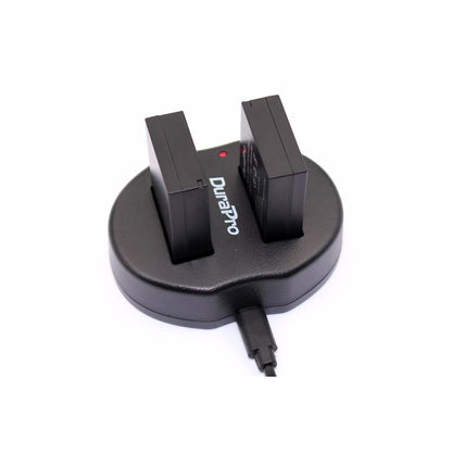 DuraPro LP-E12 USB Dual Charger For Canon M 100D Kiss X7 Rebel SL1 EOS M10 DSLR Camera