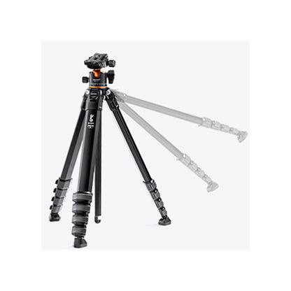 K&F Concept M1 + BH-35L Tripod with Ball Head Compact Travel Aluminium Alloy KF09.105