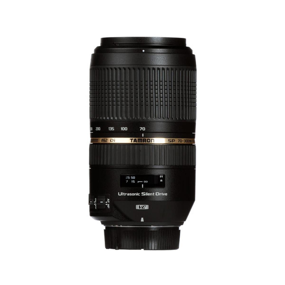 Tamron A005 SP 70-300mm f/4-5.6 Di VC USD Telephoto Zoom Lens for Canon DSLR EF Mount Full Frame