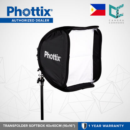 Phottix Transfolder Softbox 40x40cm 16x16 inches PH82521