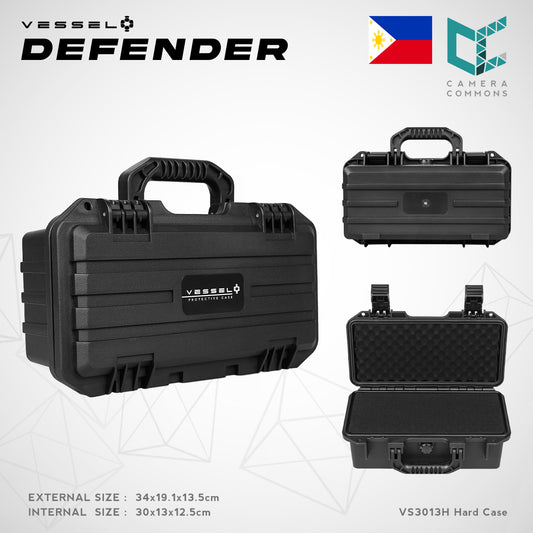 VESSEL DEFENDER VS3013H Portable Hard Case Waterproof for Photography, Equipment, Instruments and other devices