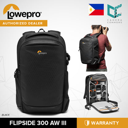 Lowepro Flipside 300 AW III Backpack for Camera Gears