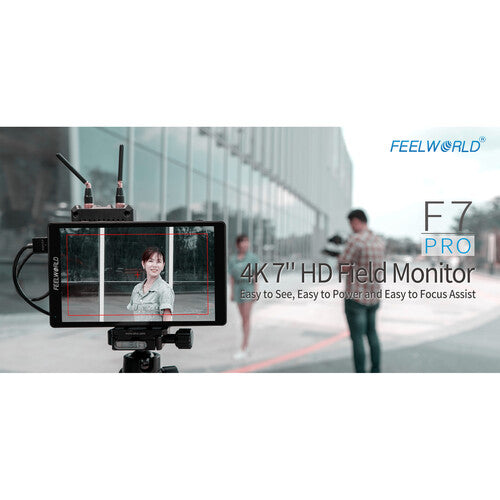 FEELWORLD F7 Pro 7" 4K HDMI IPS Touchscreen Monitor 7 inches HDR Monitoring for Cameras Studio