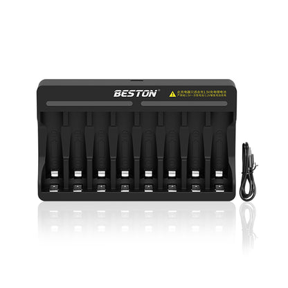 Beston M7012 8 Bay AA/AAA 1.5V Li-ion Battery Charger BST-M7012