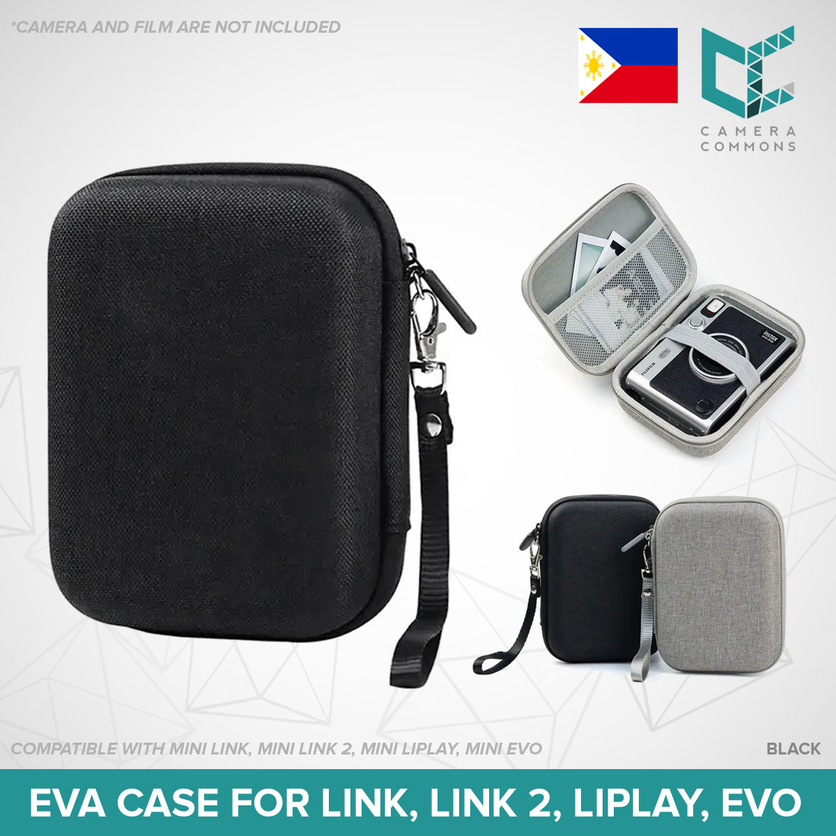EVA Hard Case Shockproof Protective Case Storage Bag for Instant Instax Mini Evo Link Link2 Liplay