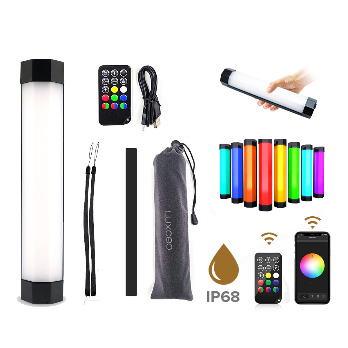 CLEARANCE LUXCEO LED P200 Mini Photography Studio Lighting