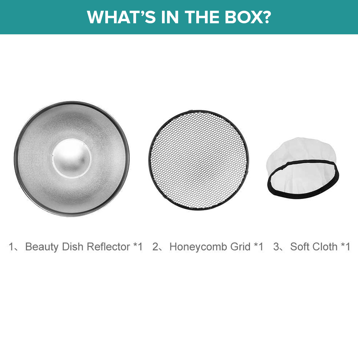 CLEARANCE Studiomate SM29 Beauty Dish 42cm / 16.5 in