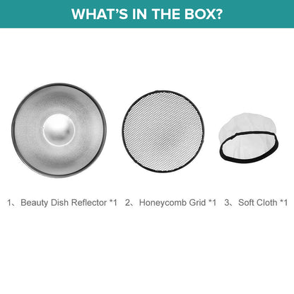 CLEARANCE Studiomate SM29 Beauty Dish 42cm / 16.5 in