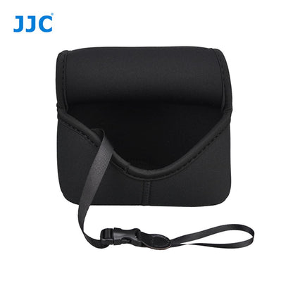 JJC OC-S1Bk Mirrorles Neoprene Camera Pouch For Compact Cameras A6500 A6000 A6300 Fujifilm Canon Olympus
