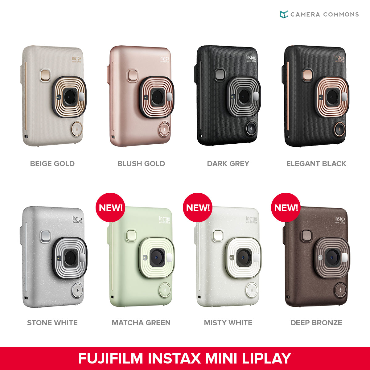 FUJIFILM Instax Mini Liplay Hybrid Instant Camera and Printer Bluetooth