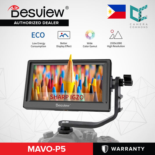 Desview Mavo-P5 Camera Field Monitor 5.5" Sharp IGZO Screen