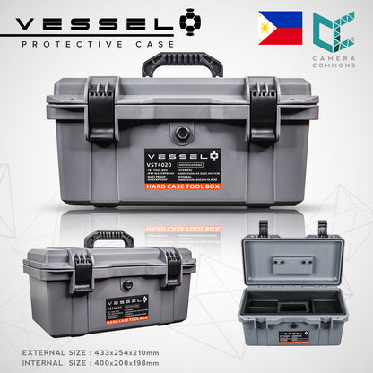 VESSEL VST3617 VST4020 VST4625 Hard Case Tool Box For Hardware Tools and Equipment