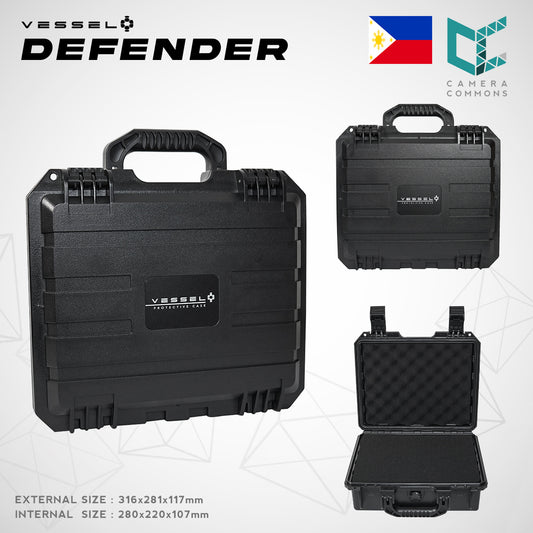 VESSEL DEFENDER VS2822 Portable Hard Case for Photography Equipment Tactical Instruments Tool Box and other devices