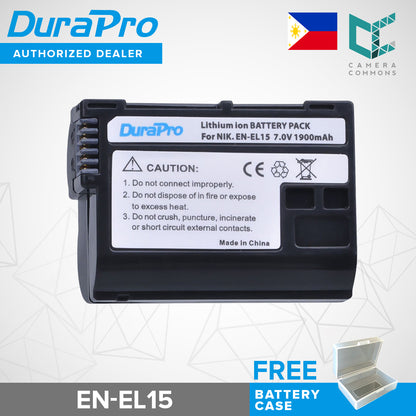 DuraPro EN-EL15 ENEL15 EN EL15 Battery