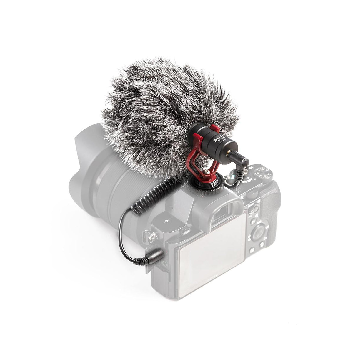 BOYA BY-MM1 Cardioid Microphone Wired Audio Equipment Compact On-Camera Recording Mic