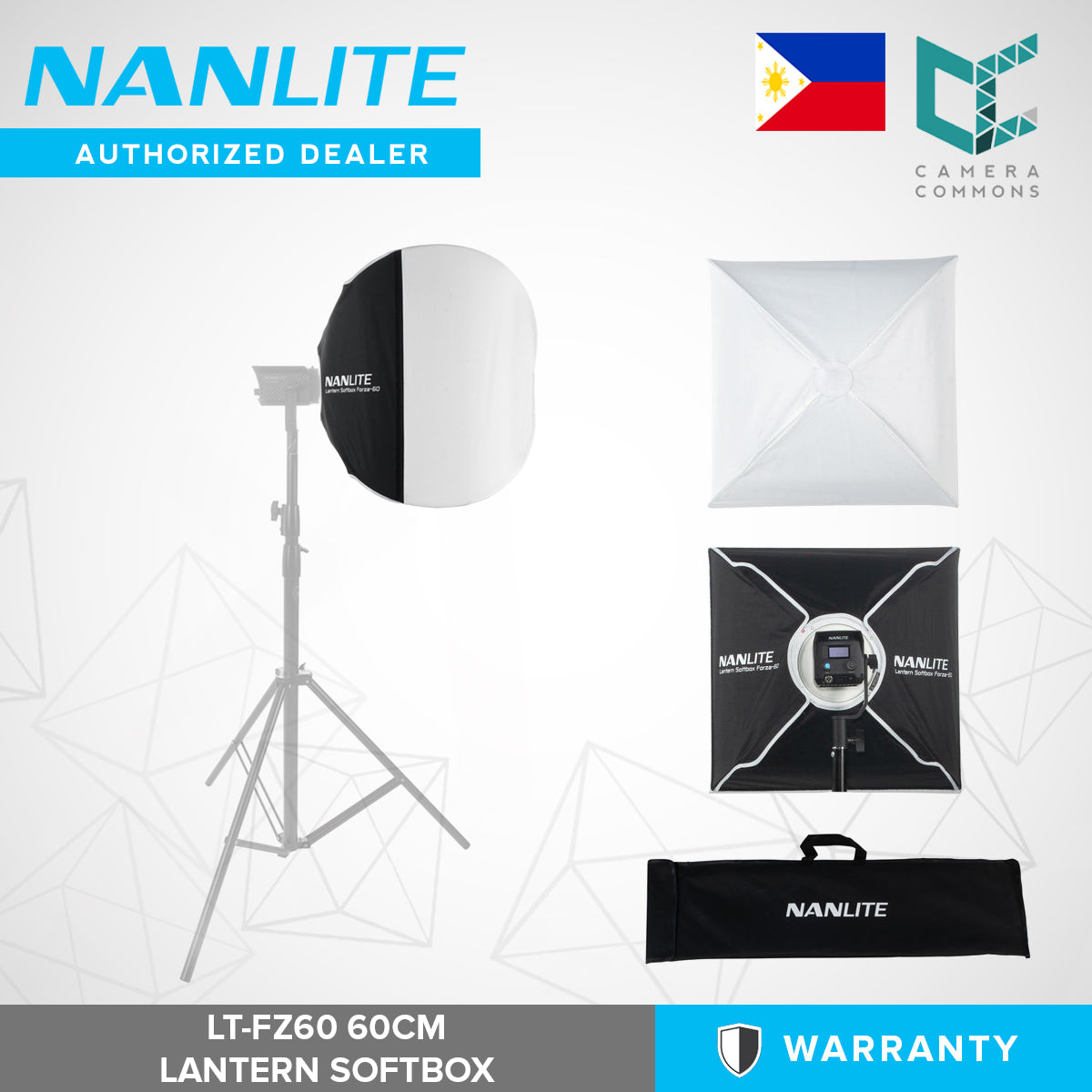 Nanlite Forza 60 60cm Lantern Softbox 18 inches LT-FZ60