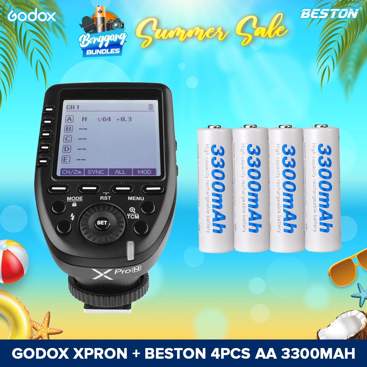 Godox XPro-N Version 1 / 2 TTL Wireless Flash Trigger for Nikon Cameras X-PRO XPRO XPROII