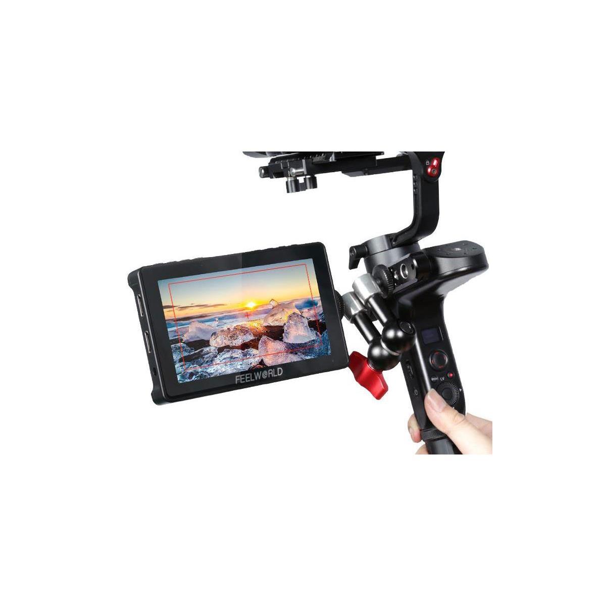 FEELWORLD F5 Pro 5.5 inches V2 4K HDMI IPS Touchscreen Camera Monitor for Studio Videography