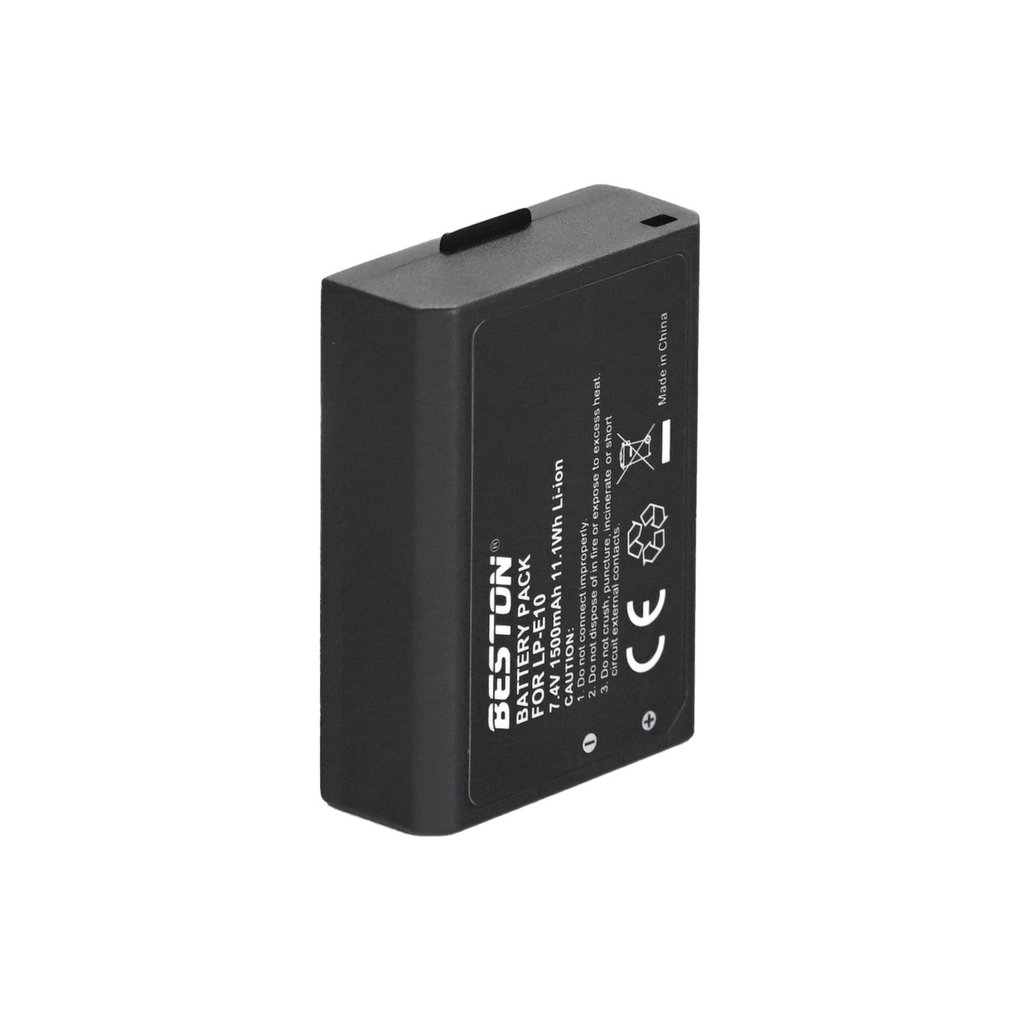BESTON 2PCS LP-E10 1500mAh 7.4V 11.1Wh Li-ion for Canon LPE10