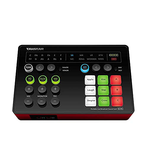 CLEARANCE Takstar SC-M1 Portable Live Broadcast Sound Card SCM1