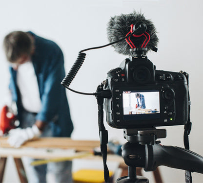 BOYA BY-MM1 Cardioid Microphone Wired Audio Equipment Compact On-Camera Recording Mic