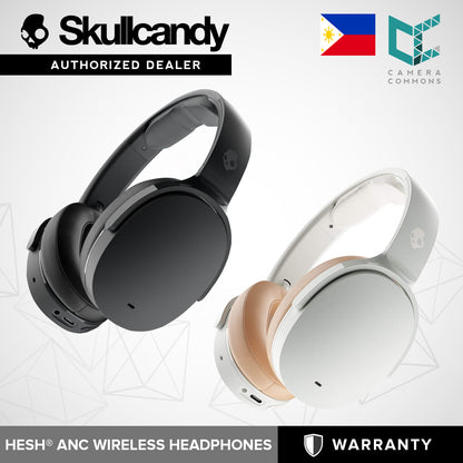 SkullCandy Hesh® ANC Noise Canceling Wireless Headphones Black Mod White