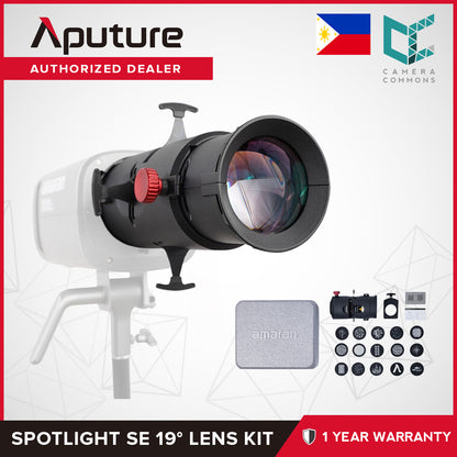 Aputure Amaran Spotlight SE 19° 36° Projection Lens Kit Compact Studio Equipment for 150c 300c Monolights