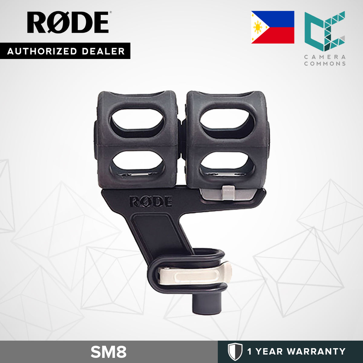 Rode SM8 Shockmount for Long Shotgun Microphones Audio Accessories