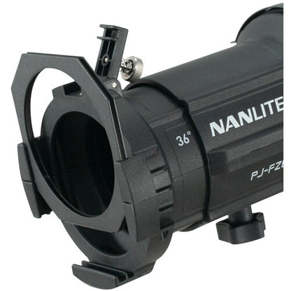 Nanlite PJ-FZ60 36 Projector Mount 36 Degrees for Forza 60 and 60B LED Monolights