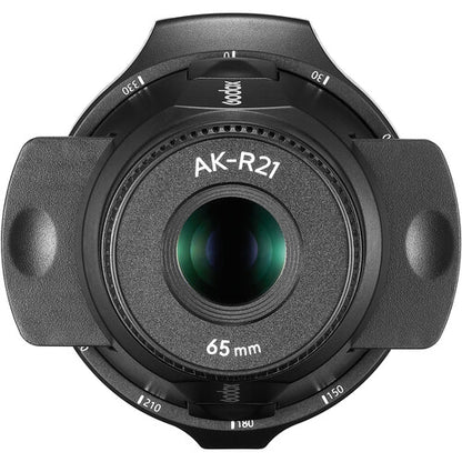 Godox AK-R21 Projection Attachment AK-S Full Slide Set AK-R25 Square Adapter for Flash Round Heads Create Different Lighting Effects