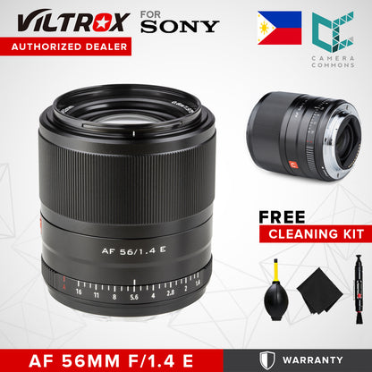 Viltrox AF 56mm f/1.4 E Lens for Sony E E-Mount Cameras