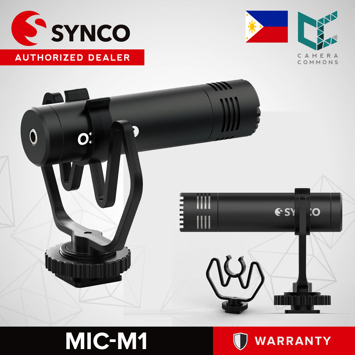 Synco Mic-M1 On-Camera Microphone Mic Professional Audio Equipment ...