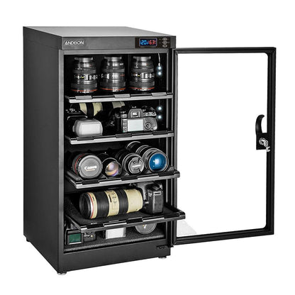 Andbon AD-100S 100L Electronic Automatic Digital Control Dry Cabinet Storage AD100S