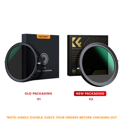 CLEARANCE KF FILTER Nano-X CPL + Variable FADER NDX ND2-ND32 62MM