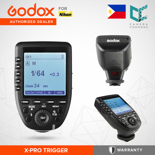 Godox XPro-N Version 1 / 2 TTL Wireless Flash Trigger for Nikon Cameras X-PRO XPRO XPROII