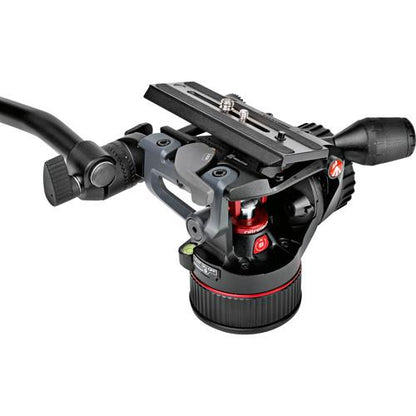 Manfrotto MVHN8AH Nitrotech N8 Fluid Video Head Aluminum for Tripods