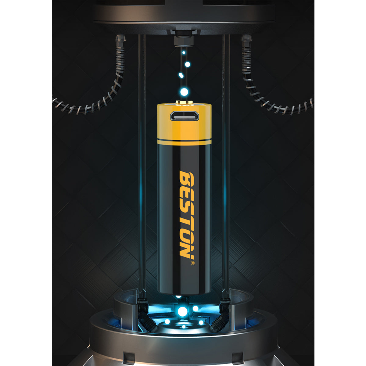 Beston AA 3500mWh 1.5V Li-ion USB Micro Battery