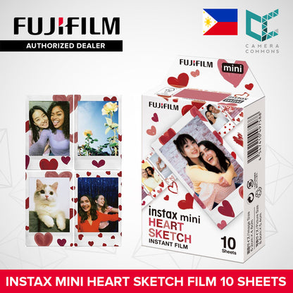 FUJIFILM Instax Mini Instant Film Multi-Color Pastel Gradient Macaron Black Contact Sheet Lavender Blue Pink Photo Slide 10 Sheets