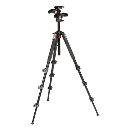 Manfrotto MK190XPRO4-3W Aluminum Tripod with 3-Way Pan Tilt Head