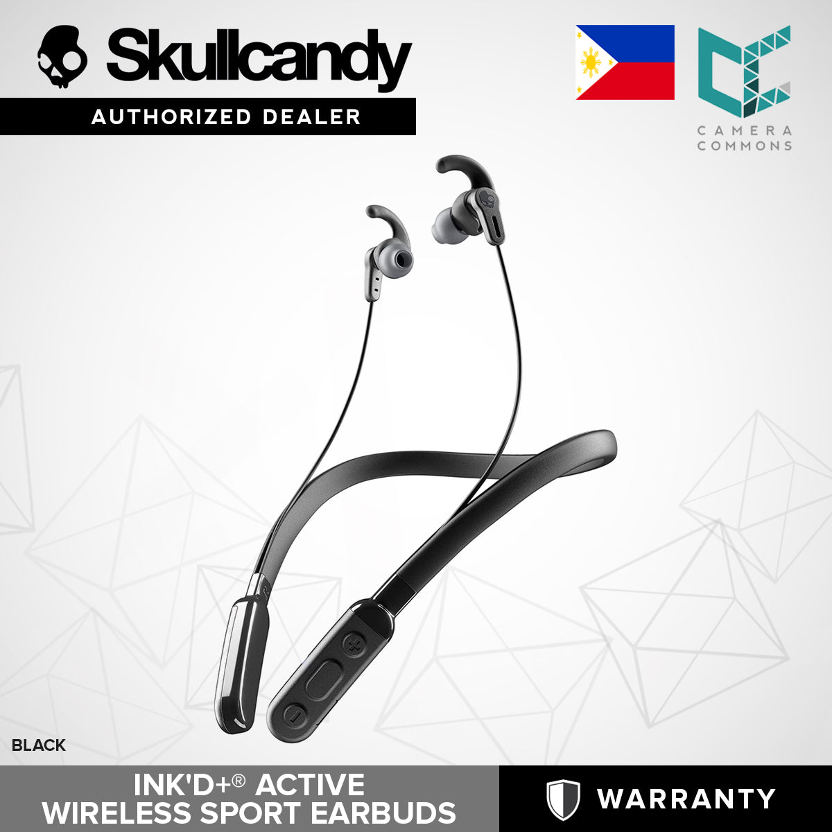 SkullCandy Ink'd+ Active Wireless Sport In-Ear Earbud Bluetooth Audio Sound