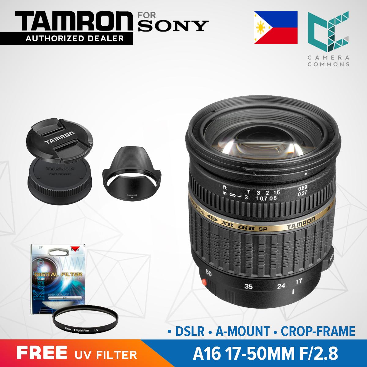 Tamron A16 SP 17-50mm f/2.8 Di II LD Aspherical [IF] Lens for Sony DSLR A Mount Crop Frame
