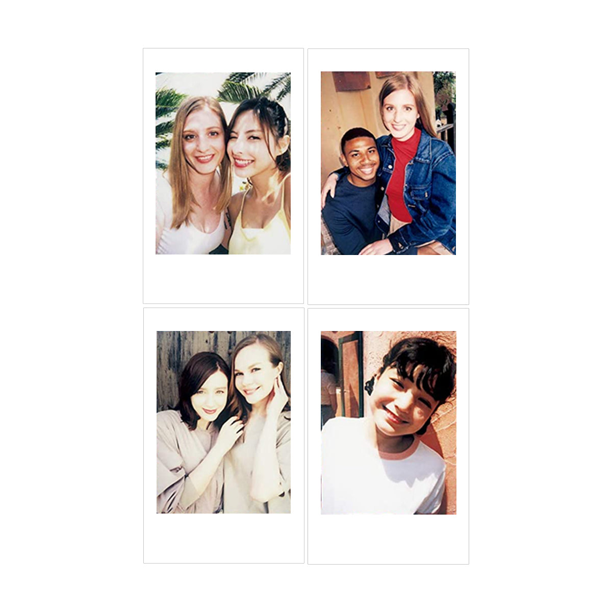 FUJIFILM Instax Mini Glossy Instant Film For All Mini Instax Camera Model Plain White Border 10 Sheets