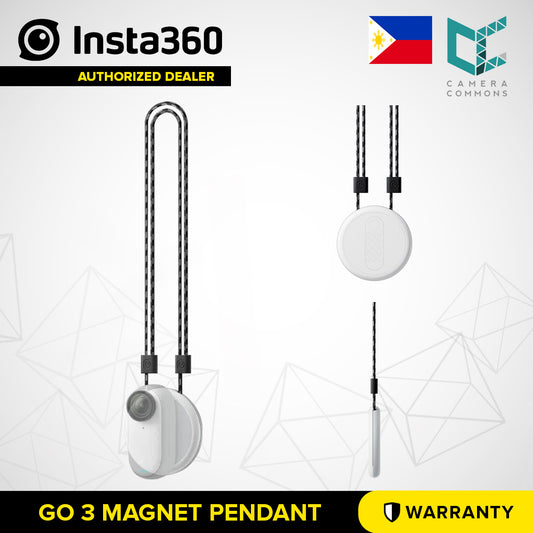 Insta360 GO 3 Magnet Pendant POV Angle Smooth Soft Silicone Back Panel Adjustable Thread for Action Camera