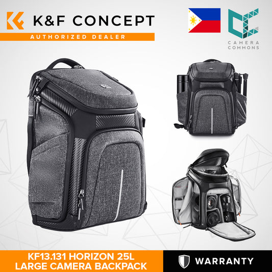 K&F Concept KF13.131 Horizon Professional Camera Backpack 25L Waterproof Bag for 15.6" Laptop Drone Tripod