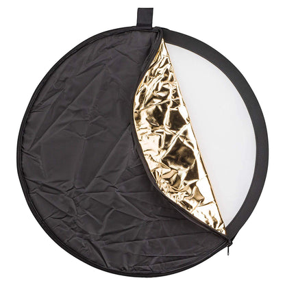 Phottix 5 in 1 Light Multi Collapsible Round Reflector 56cm 22 Inches PH86500