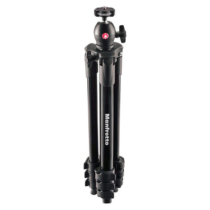 Manfrotto MKCOMPACTLT-BK Tripod Compact Light Aluminum Black