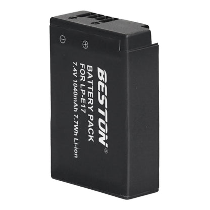 Beston 2PCS LP-E17 7.4V 1040mAh 7.7Wh Li-ion Camera Battery for Canon LPE17