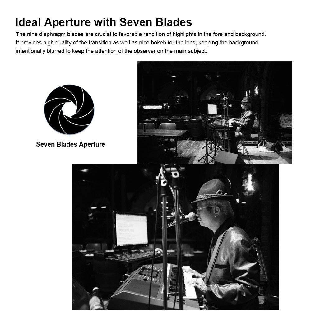 7artisans 25mm f/1.8 Manual Focus Prime Fixed Lens for Olympus and Micro Four Thirds MFT M4/3 Cameras