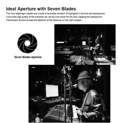 7artisans 25mm f/1.8 Manual Focus Prime Fixed Lens for Olympus and Micro Four Thirds MFT M4/3 Cameras