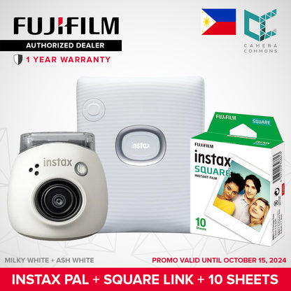FUJIFILM Instax Pal Digital Camera Only with Detachable Ring Wide Angle Small Tiny Size Bluetooth to App